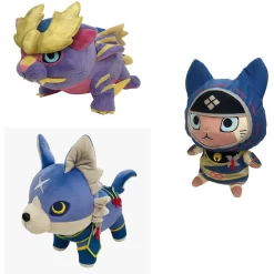 CAPCOM Monster Hunter Rise Plush Collection (Re-run)