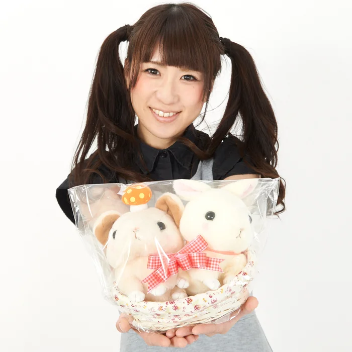 Basketfuls Of Kyun! Kyun To Naki Usagi Pika & Pote Usa Loppy Rabbit Gift Baskets - Image 11