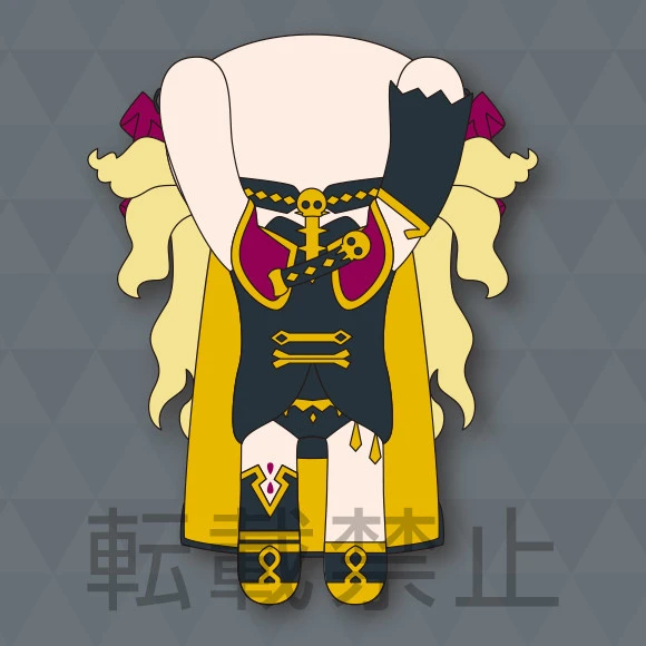 Mega Jumbo Lying Down Plush Fate/Grand Order - Absolute Demonic Front: Babylonia Ereshkigal - Image 2