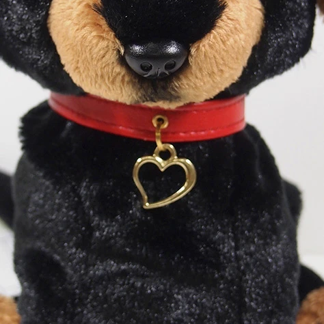 PUPS! Medium Black Miniature Dachshund Plush - Image 6