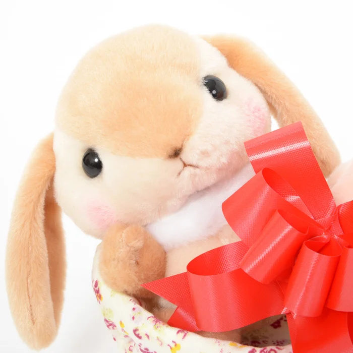 Basketfuls Of Kyun! Kyun To Naki Usagi Pika & Pote Usa Loppy Rabbit Gift Baskets - Image 6