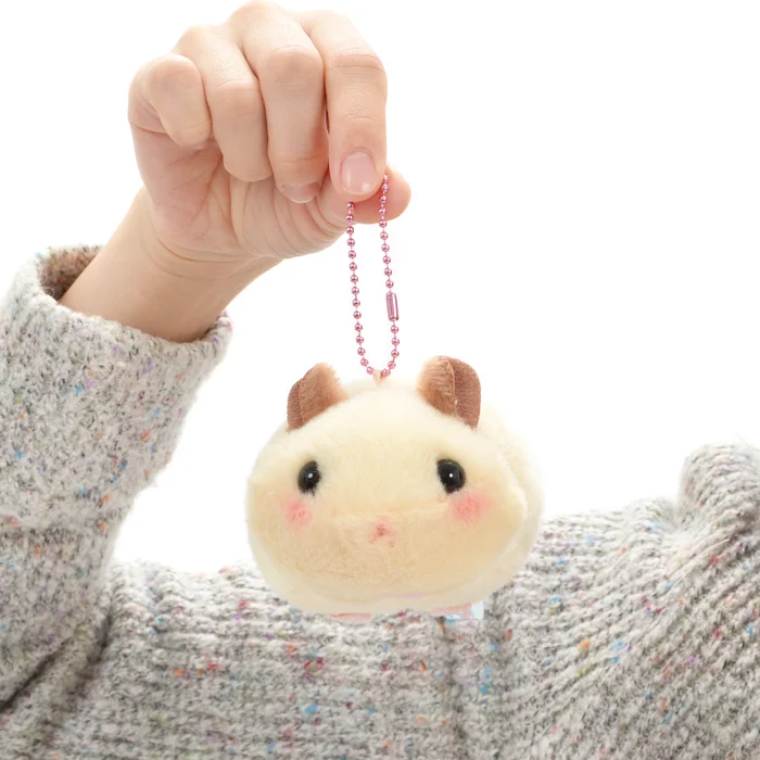 Coroham Coron Manmaru Friends Hamster Plush Collection (Ball Chain) - Image 11