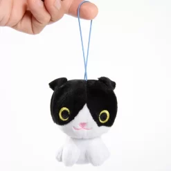 Kuroneko To Hachiware Plush (Mini Strap)