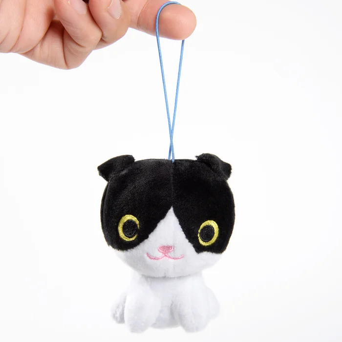 Kuroneko To Hachiware Plush (Mini Strap)