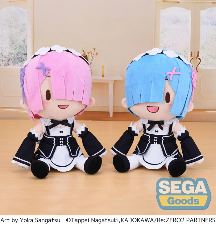 Fuwapuchi Re:Zero -Starting Life In Another World- Rem Large Plush - Image 5