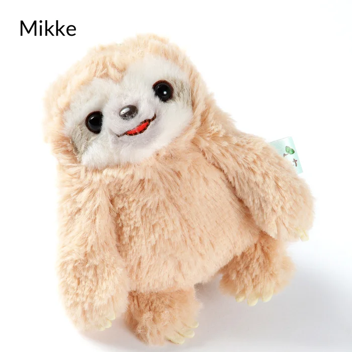 Namakemono No Mikke & Friends Sloth Plush Collection (Ball Chain) - Image 2
