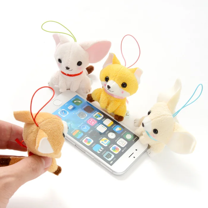Feneky The Fennec Fox Osuwari Plush Collection (Mini Strap) - Image 2