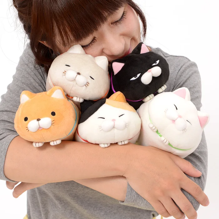 Tsumeru! Mochikko Hige Manjyu Cat Plush Collection (Standard) - Image 3