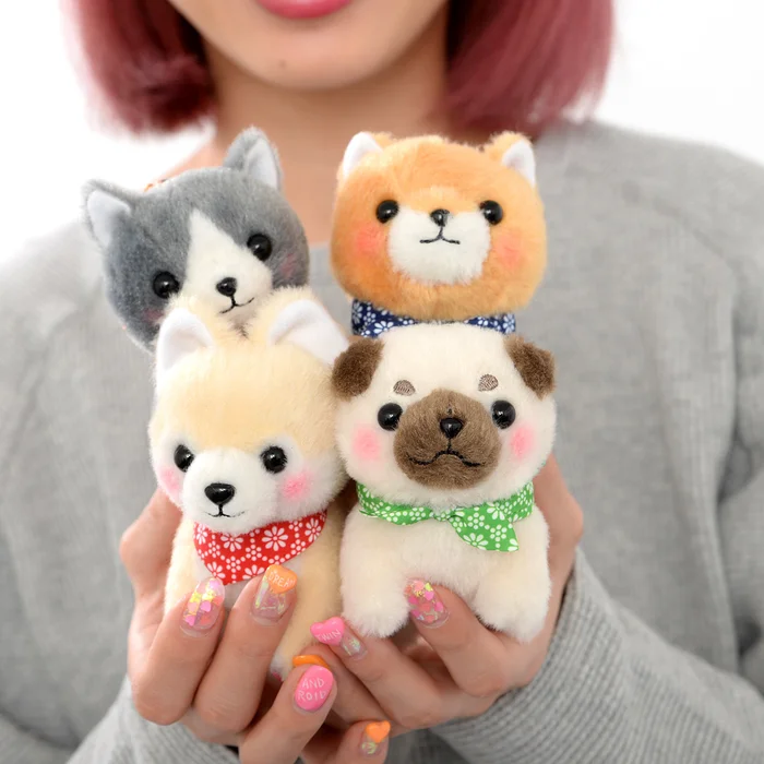 Mameshiba San Kyodai Nihonbare Dog Plush Collection (Ball Chain) - Image 11