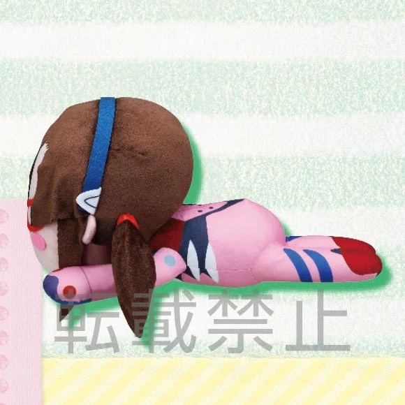Mega Jumbo Lying Down Plush Evangelion Mari Illustrious Makinami: Plugsuit Ver. Feat. Sangatsu Youka - Image 2