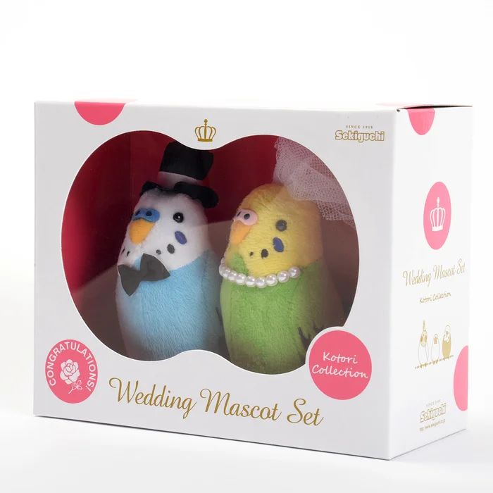 Kotori Collection Budgerigar Wedding Clip Set - Image 14