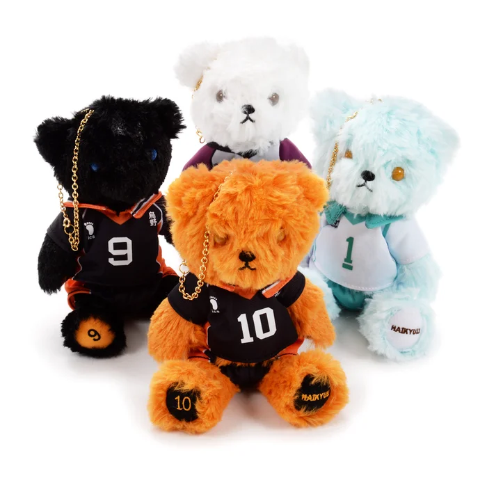 Haikyu!! Karasuno Vs Shiratorizawa Plush Bear Collection
