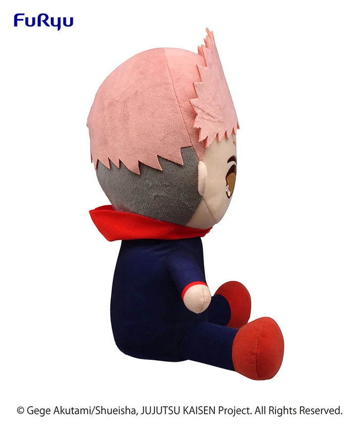 Jujutsu Kaisen Kyurumaru Super Big Plush Toy Yuji Itadori - Image 2