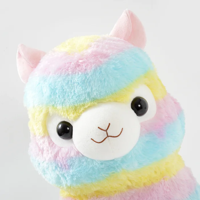 Rainbow Alpacasso Alpaca Plush (Super Jumbo) - Image 8