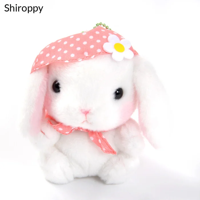 Pote Usa Loppy Zukin Rabbit Plush Collection (Ball Chain) - Image 2