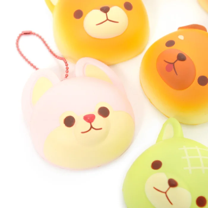 Mameshiba San Kyodai Yakitate Panya-san Keychains - Image 4