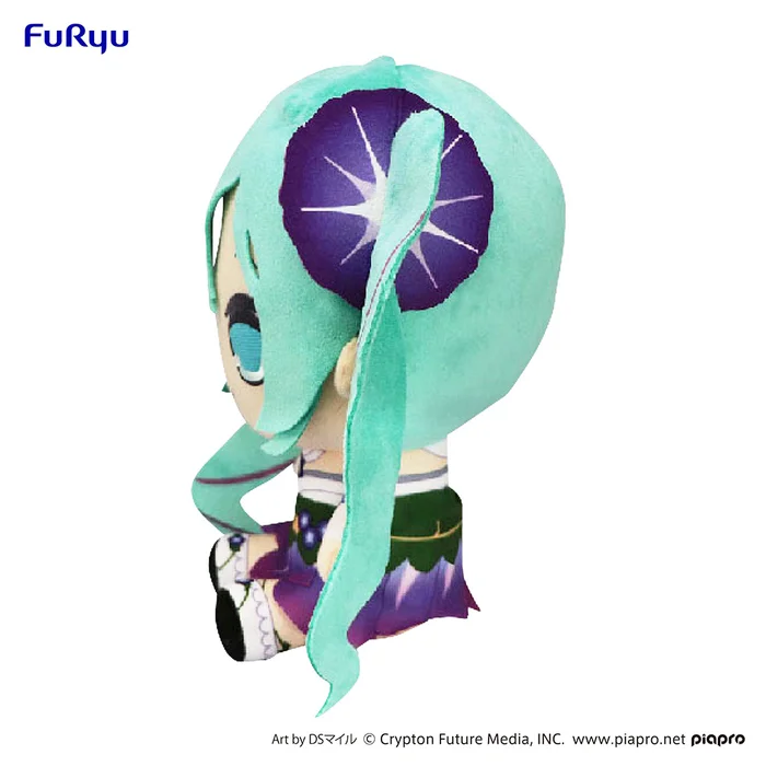 Hatsune Miku Kyurumaru Morning Glory Big Plush Toy - Image 2