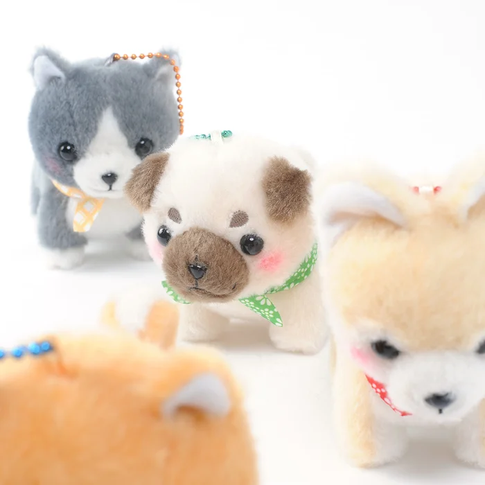 Mameshiba San Kyodai Nihonbare Dog Plush Collection (Ball Chain) - Image 8