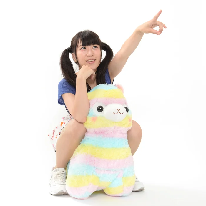 Rainbow Alpacasso Alpaca Plush (Super Jumbo) - Image 11