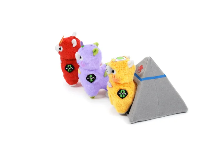 Evapacassos + NERV HQ Plushie Set (Ball Chain) - Image 2