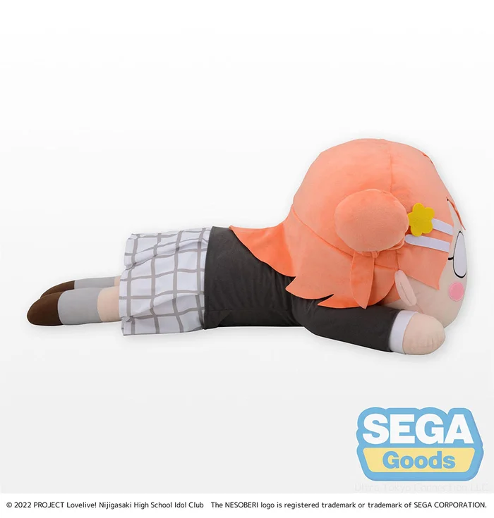 Tera Jumbo Lying Down Plush Love Live! Nijigasaki High School Idol Club Ayumu Uehara - Image 3