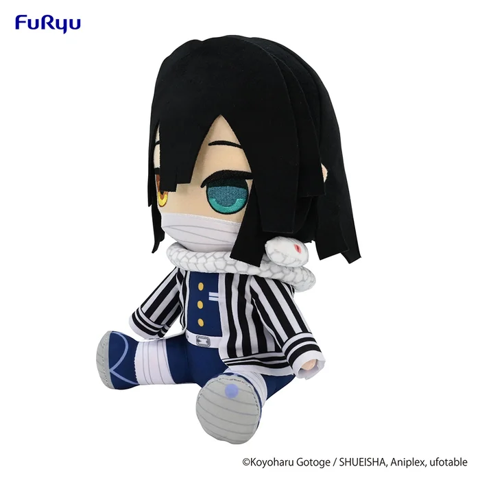 Demon Slayer: Kimetsu No Yaiba Obanai Iguro Big Plush Toy - Image 2