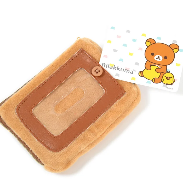 Rilakkuma Fuwaraku Plush Pass Case Collection - Image 4