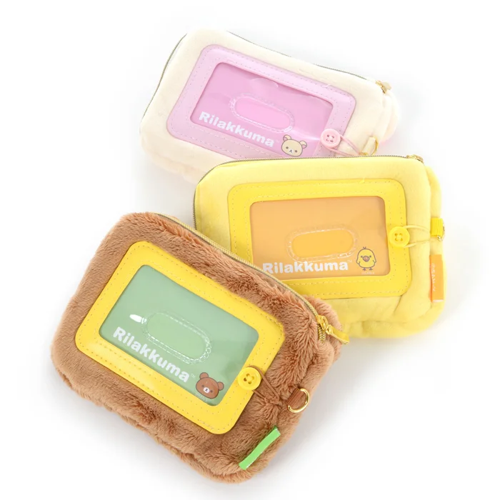 Rilakkuma Fuwaraku Plush Pass Case Collection - Image 11