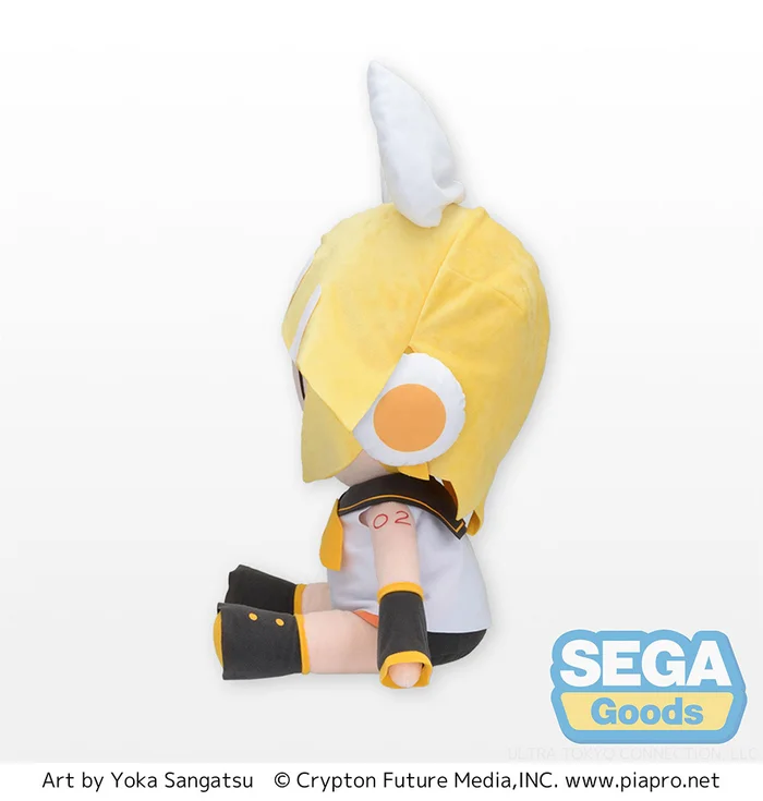 Fuwapuchi Kagamine Rin Dodeka Jumbo Plush - Image 2