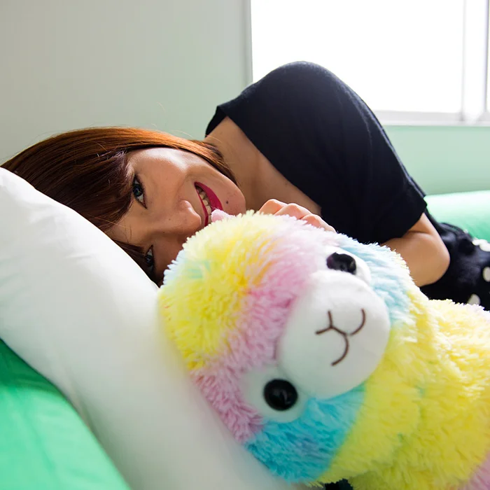 Alpacasso Rainbow Alpaca Plush (Big) - Image 13