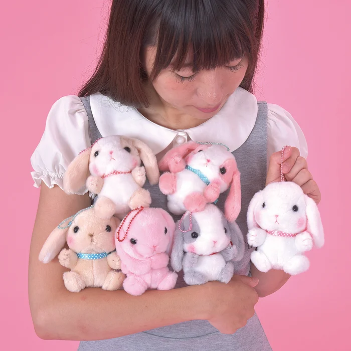 Pote Usa Loppy Rabbit Plush Collection (Ball Chain) - Image 16