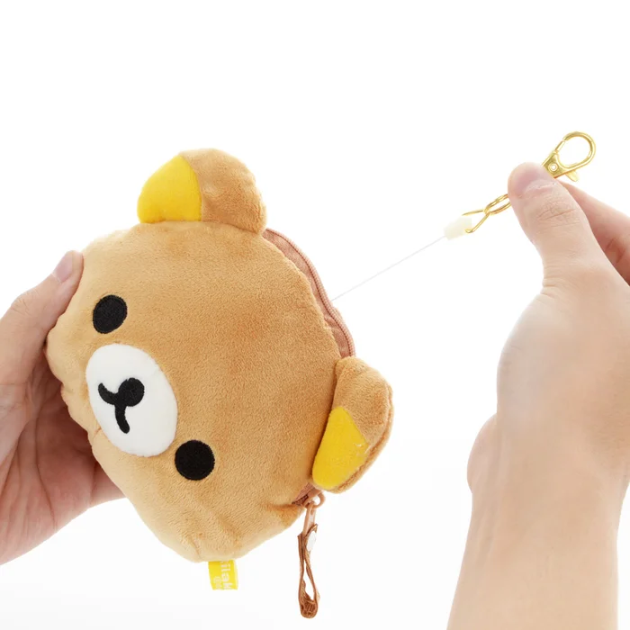 Rilakkuma Korilakkuma To Atarashii Otomodachi Reel Plush Pass Cases - Image 10