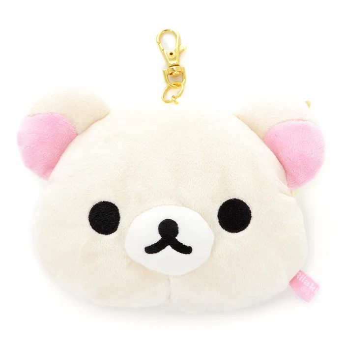 Rilakkuma Korilakkuma To Atarashii Otomodachi Reel Plush Pass Cases - Image 4