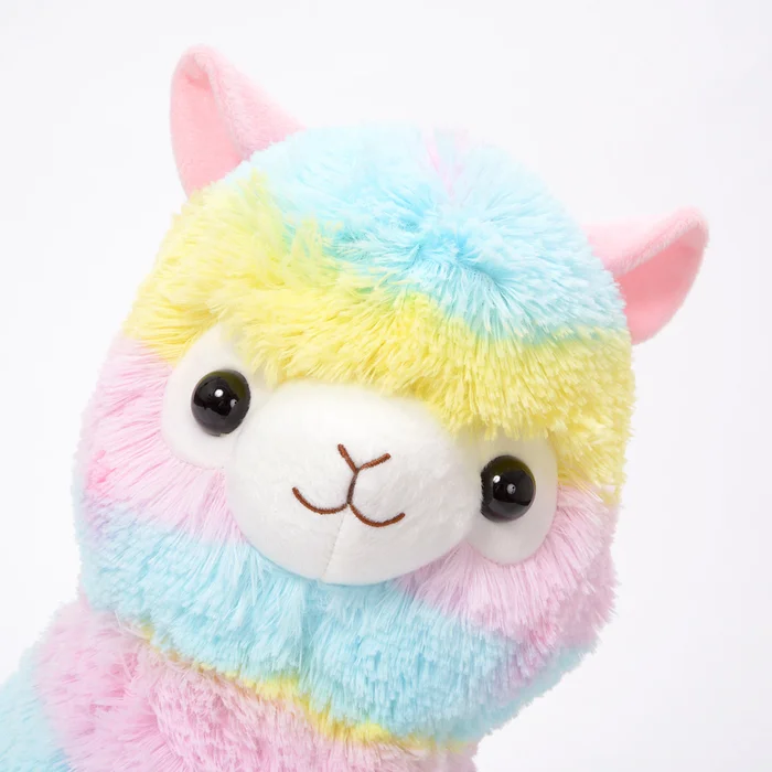 Alpacasso Rainbow Alpaca Plush (Big) - Image 6