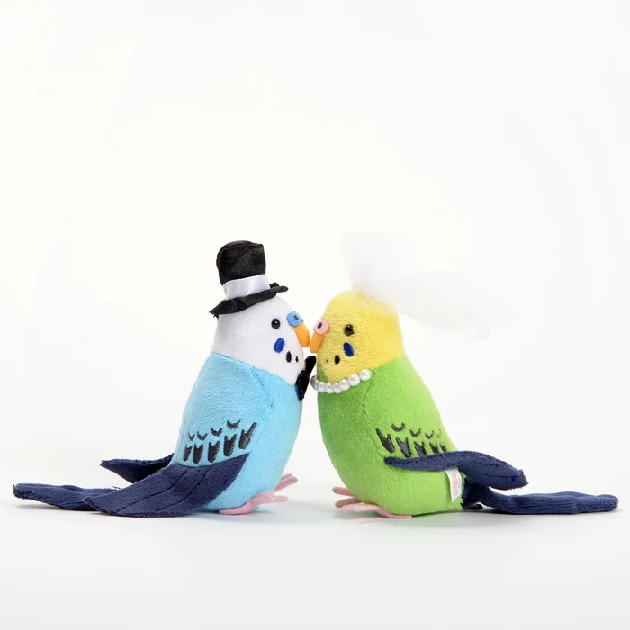Kotori Collection Budgerigar Wedding Clip Set - Image 11
