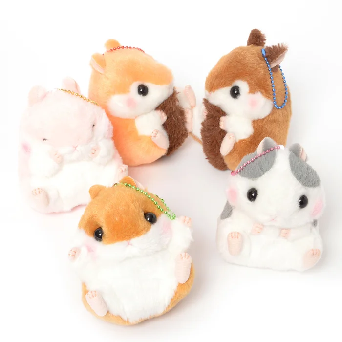 Coroham Coron Mori No Osanpo Hamster Plush Collection (Ball Chain) - Image 2
