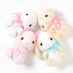Pote Usa Loppy Rabbit Pretty Ribbon Pouches