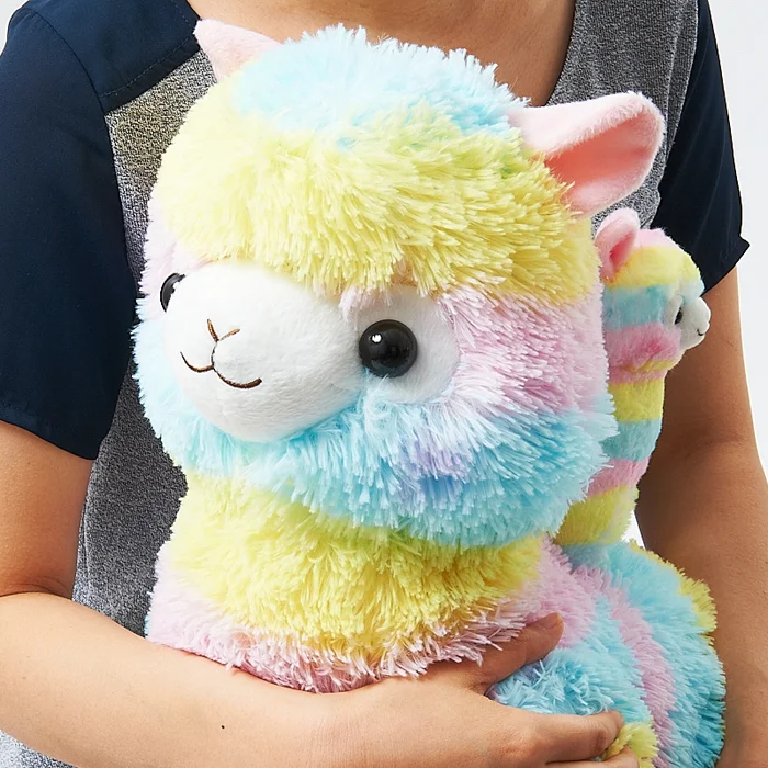 Alpacasso Rainbow Alpaca Plush (Big) - Image 7