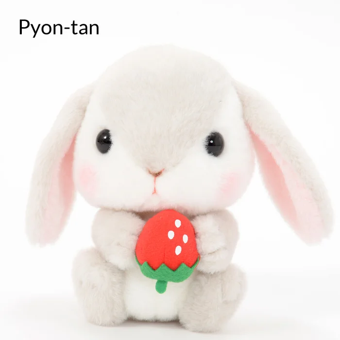 Pote Usa Loppy Strawberry Plush Collection (Standard) - Image 6