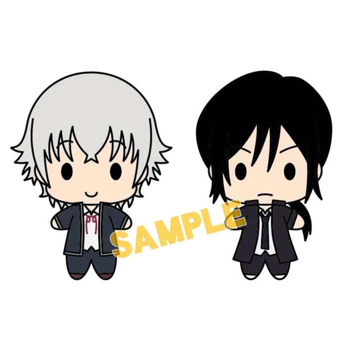 K: Seven Stories The Movie Plush Keychain Set - Image 2