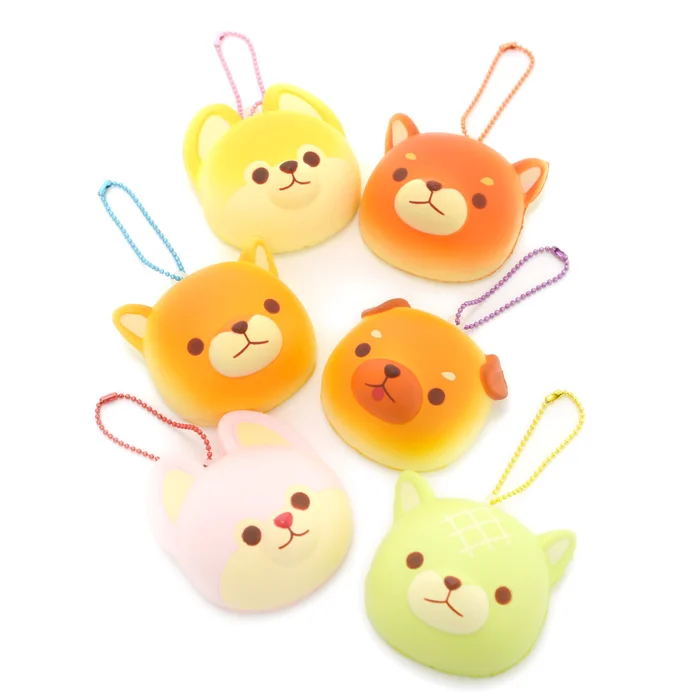 Mameshiba San Kyodai Yakitate Panya-san Keychains