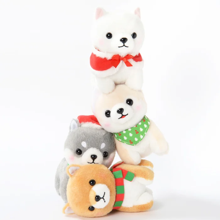 Mameshiba San Kyodai Christmas Dog Plush Collection (Standard) - Image 2