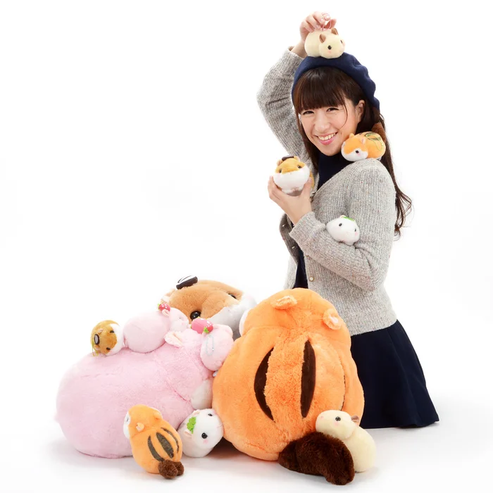 Coroham Coron Manmaru Friends Hamster Plush Collection (Ball Chain) - Image 17