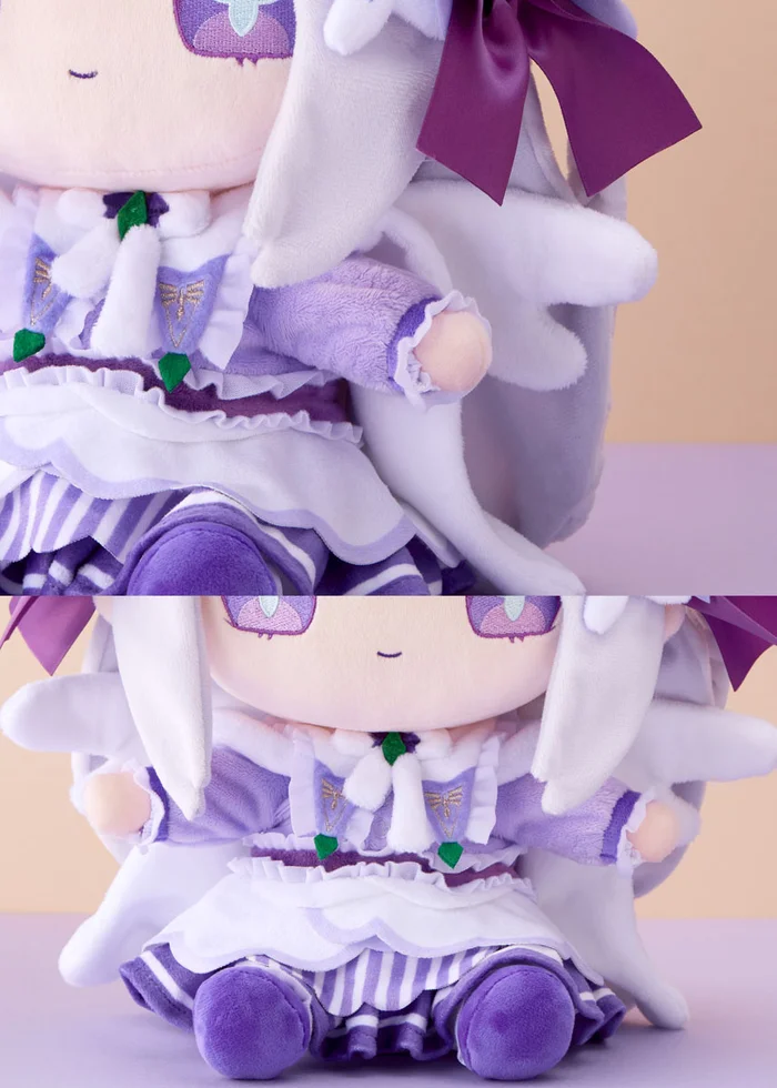 Re:Zero -Starting Life In Another World- Fuwakawa-Lolita Emilia Stuffed Toy - Image 4