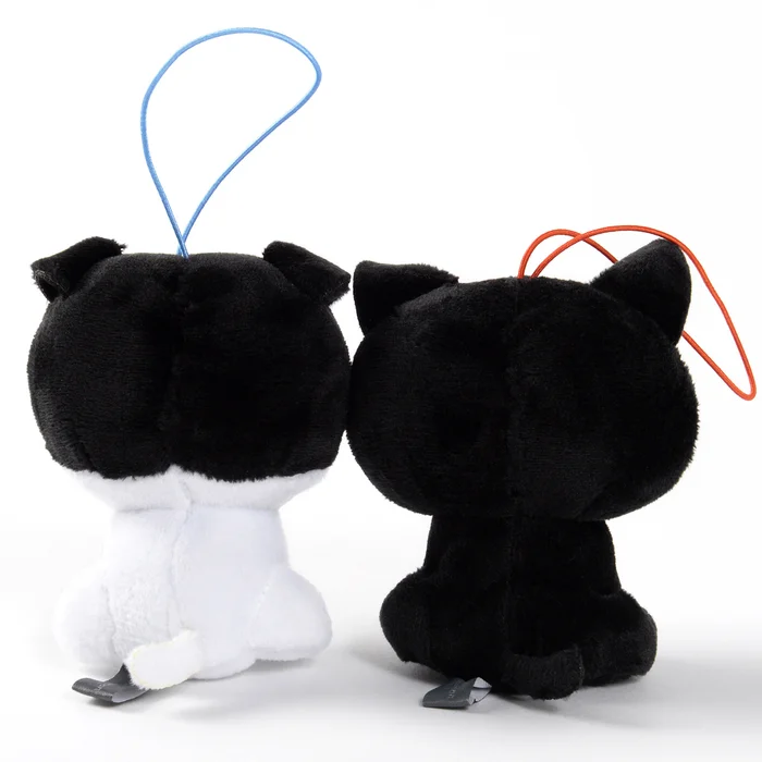 Kuroneko To Hachiware Plush (Mini Strap) - Image 9