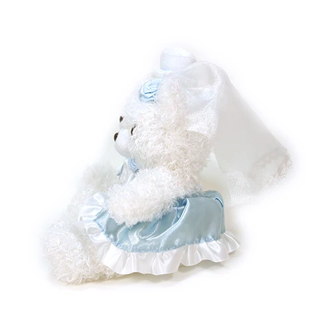 Bridal Set White X Black Bear Plush Collection - Image 2