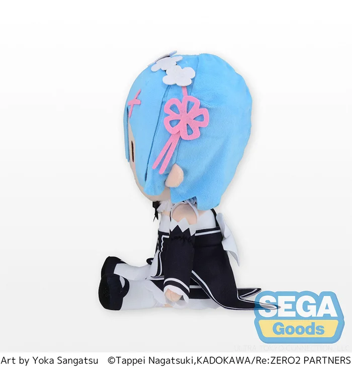 Fuwapuchi Re:Zero -Starting Life In Another World- Rem Large Plush - Image 2