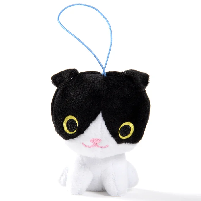 Kuroneko To Hachiware Plush (Mini Strap) - Image 3