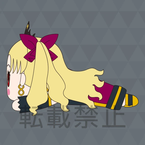 Mega Jumbo Lying Down Plush Fate/Grand Order - Absolute Demonic Front: Babylonia Ereshkigal - Image 3