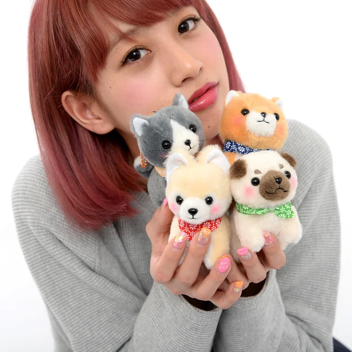 Mameshiba San Kyodai Nihonbare Dog Plush Collection (Ball Chain) - Image 12